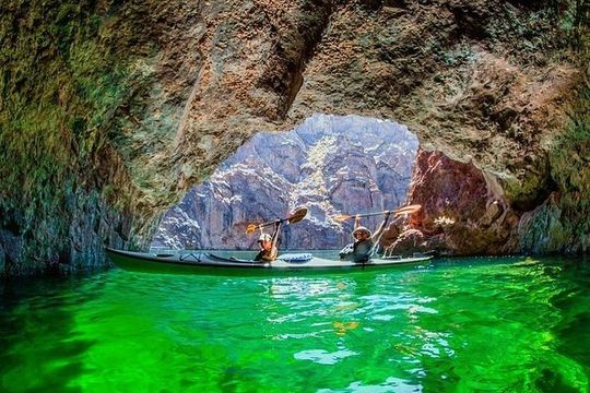 Small-Group Emerald Cave Kayak Tour on Colorado River
