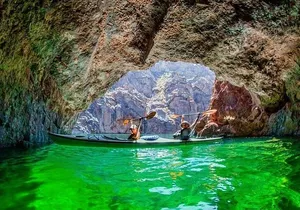 Small-Group Emerald Cave Kayak Tour on Colorado River