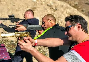 4 Gun Desert Shooting Adventure with Lunch