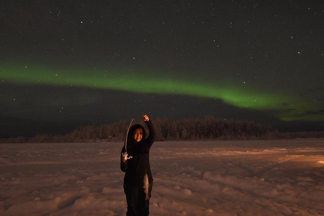 Aurora Borealis Viewing and Ice Fishing Adventure