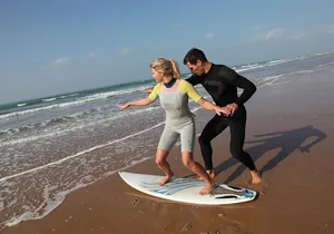 Maui Surf Instruction 101 at Kalama Beach in Kihei
