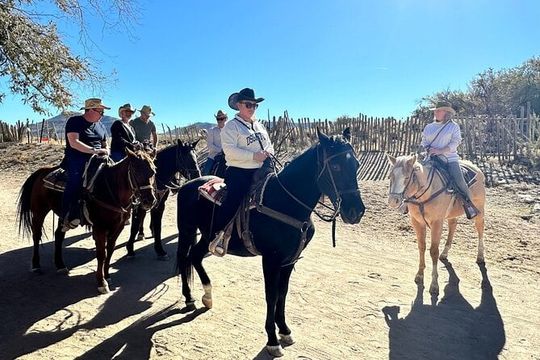 Horseback Ride Joshua Tree Forest Buffalo Lunch Singing Cowboy