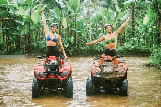 Bali Quad Bike and White Water Rafting Inclusive Private Transfer