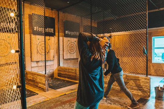 Whistler's Guided Axe Throwing Experience
