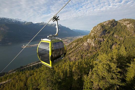 From Vancouver: Whistler & Sea to Sky Gondola with Shannon Falls
