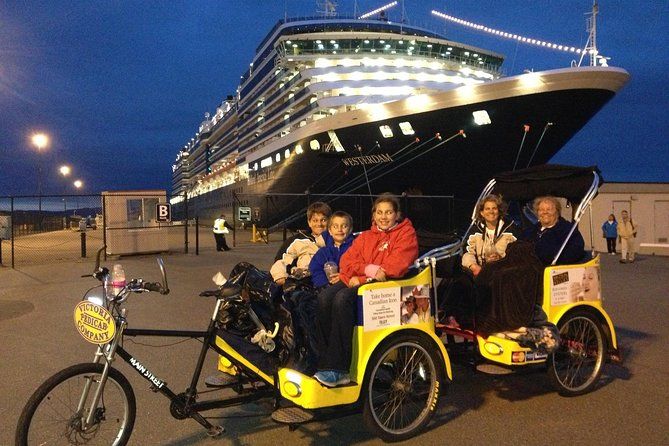 Pedicab Tour of Victoria from Cruise Ship Terminal