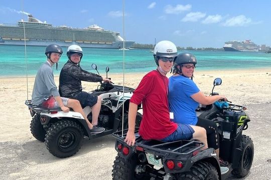 Fun Atv tour in Nassau with Lunch: Drivers must be 25 years old