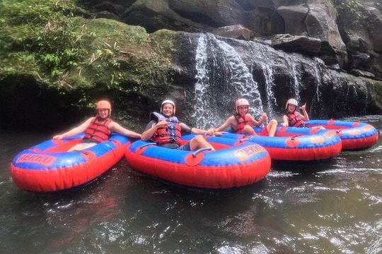 Ubud Tubing Adventure Holy Spring Temple Private Guided Tour