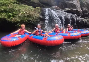 Ubud Tubing Adventure Holy Spring Temple Private Guided Tour