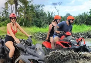 Bali Quad Bike Adventure - Monkey Forest- and Waterfall
