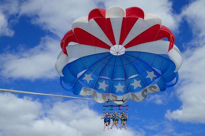 Parasail Flights at Madeira Beach