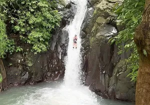 Jumping Sliding at Aling-aling waterfall with Private transfer