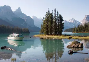Jasper Wildlife & Sightseeing Tour with Maligne Lake Cruise