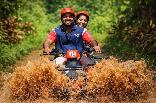 Full-Day Bali Adventure Tour with Quad Bikes and Rafting