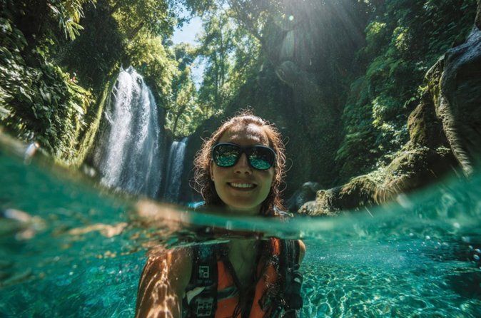 All Inclusive : Jumping Sliding at Aling- Aling Waterfall - Handara Gate - Lunch