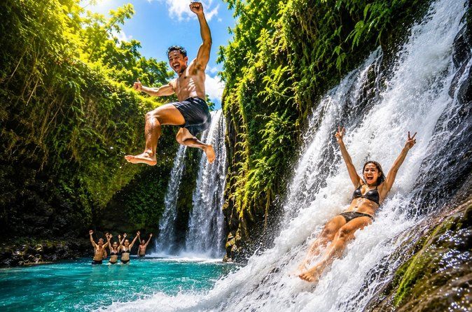 Aling-Aling Waterfall Cliff Jumping & Natural Water Slide
