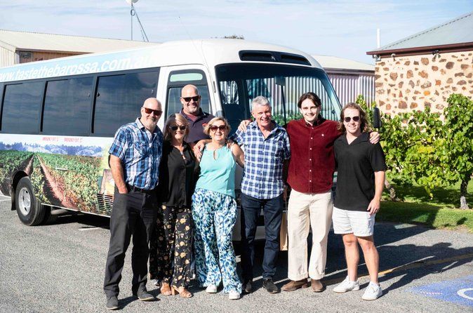 Premium Barossa Small Group Tour: Wine tasting, Lunch & Chocolate