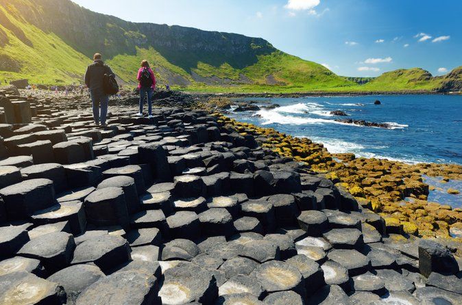 Dublin to Belfast Titanic Dunluce Castle Giants Causeway Tour