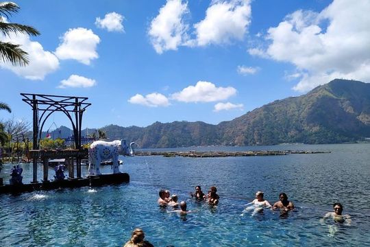 Ubud Hot Springs and Waterfall Private Guided Tour