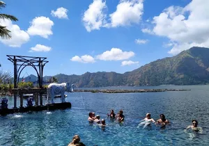 Ubud Hot Springs and Waterfall Private Guided Tour