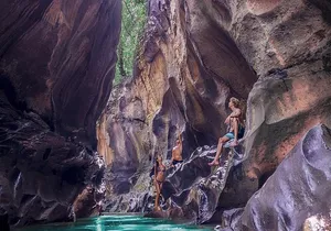 Exploring Beji Guwang hidden canyon