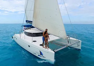 Private Catamaran from Cancun to Isla Mujeres | For up to 30 pepl