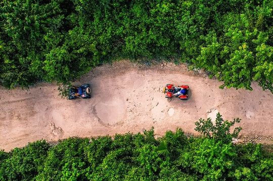 Ultimate 5x1 Combo with ATV, Ziplines, Cenote & Reef Snorkeling