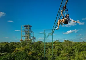 Cancun Extreme Zipline Canopy Tour