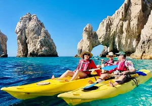 Los Cabos Arch and Playa del Amor Tour by Glass Bottom Kayak