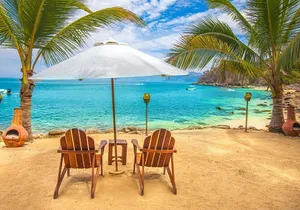 Las Caletas Beach & Adventure Park with buffet lunch and open bar