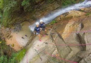 Outdoor Ziplining, Waterfalls & Speed boat in Puerto Vallarta