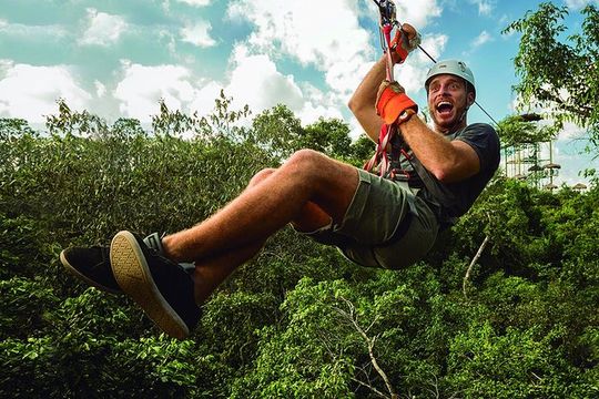 Selvatica Adventure Park: Ziplines and Cenote Tour from Cancun and Riviera Maya