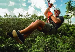 Selvatica Adventure Park: Ziplines and Cenote Tour from Cancun and Riviera Maya