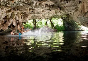 Cancun Cenote Tour: Snorkeling, Rappelling and Ziplining