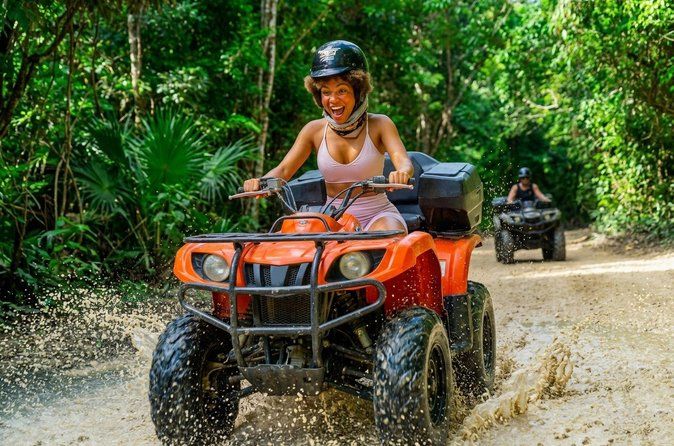 ATV Adventure, Interactive Bridges, Ziplines, Cenote and Lunch