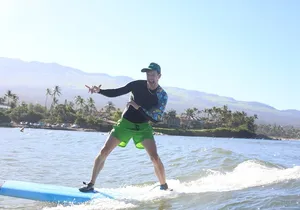 Private Surf Lessons for Beginners in Kihei at Kalama Park