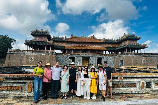 From Hoi An/Da Nang: Hue Imperial City Tour via Hai Van Pass
