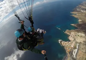 High Performance Paragliding Tandem Flight in Tenerife South