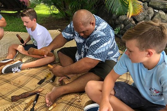 Polynesian Cultural Carving Experience in Kona