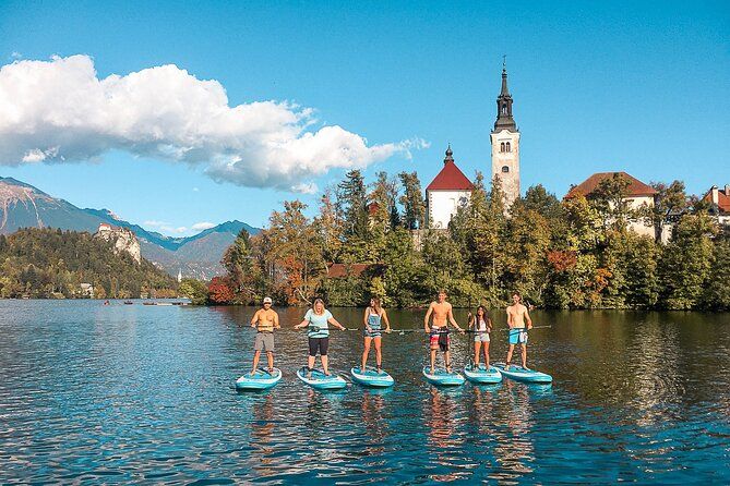 Lake Bled Award-Winning Stand-Up Paddle Tour around the Island