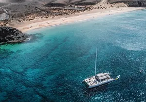 Catamaran Sailing in Lanzarote
