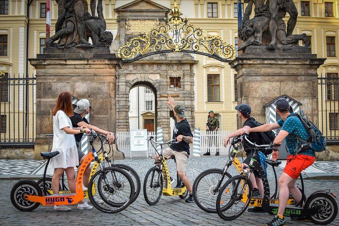 1.5h Prague E-Scooter Panoramic Tour small-group with PragueWay
