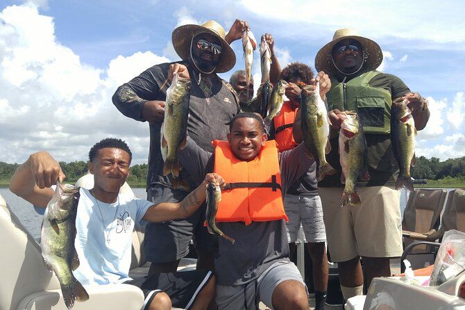 Private Lake Toho Pontoon Fishing Charter Near Orlando