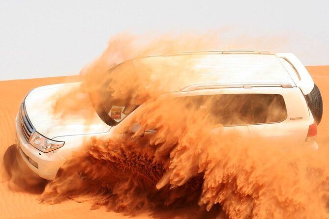 Dubai Desert Safari with BBQ Dinner, Camel Ride, and Shows