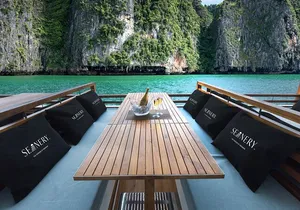 Luxury Boat to James Bond Islands with Lunch and Sunset Dinner