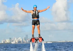 Flyboarding with Miami Watersports