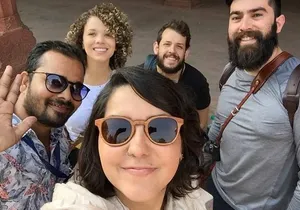 Tajmahal sunrise view