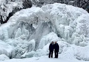 Winter Waterfall Walk