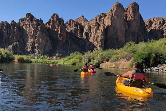 Kayaking the Salt River Foxtail Trip