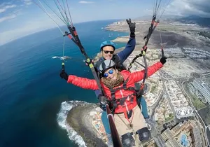 Tandem Paragliding Flight in South Tenerife